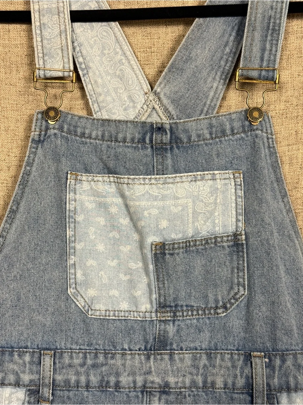 Boheyela Women's Light Blue Denim Overalls